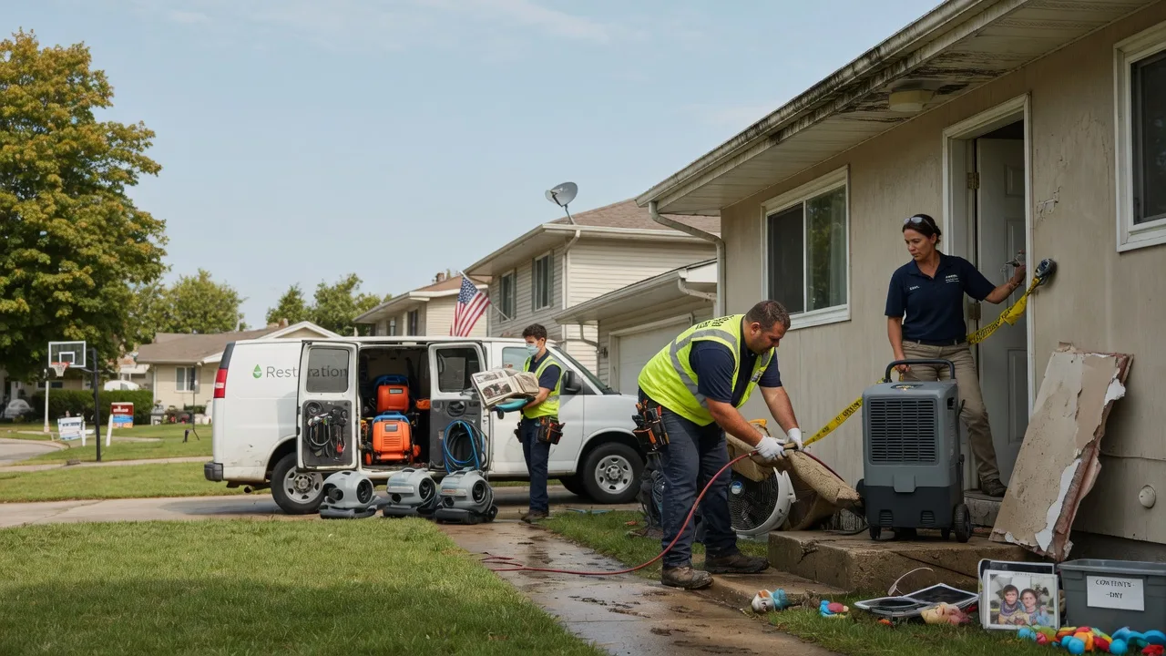 Water Damage Restoration in Spring Valley, WI near me